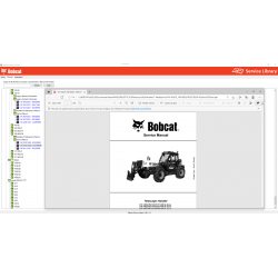 Bobcat Service Library - baza danych z dokumentacją serwisową - instrukcje napraw, obsługi, eksploatacji, DTR, schematy instalacji - Bobcat wszystkie